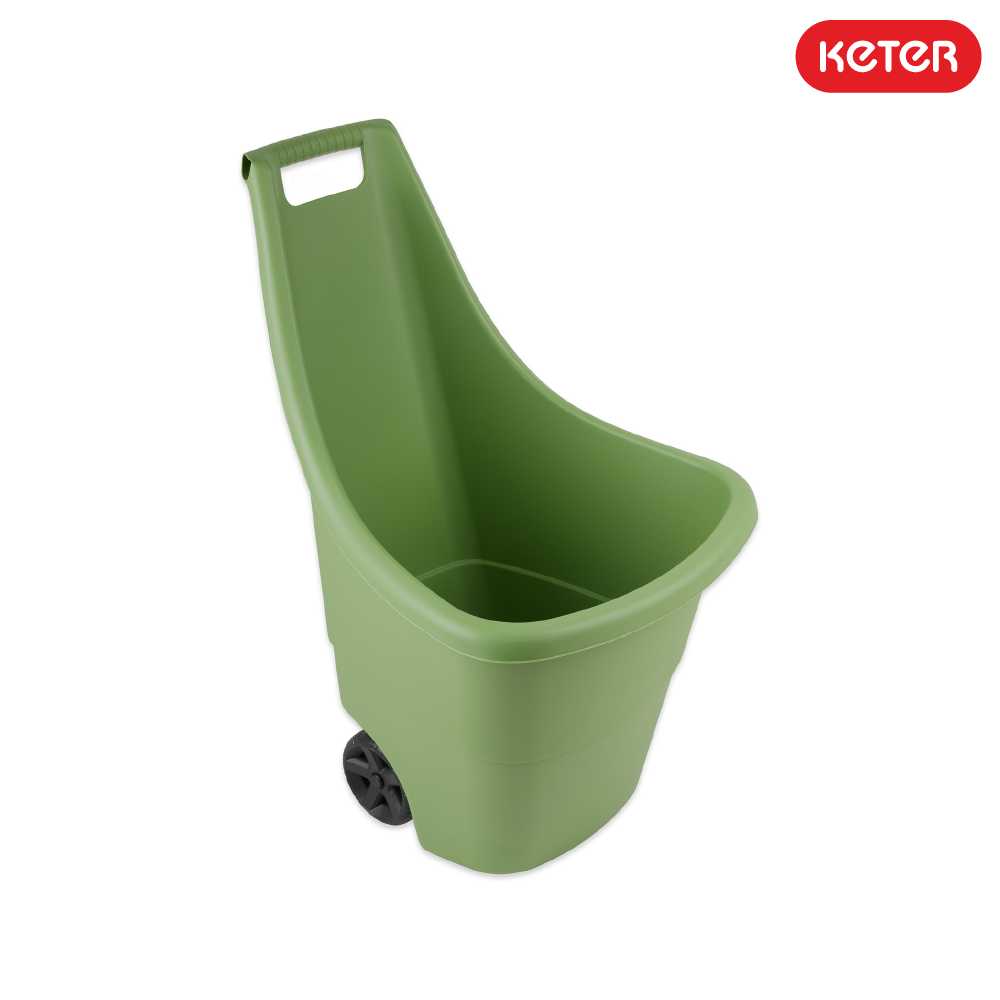 Karutis Keter EASY GO BREEZE 50 L 230444, juodas