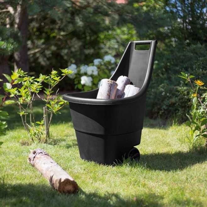 Karutis Keter EASY GO BREEZE 50 L 230444, juodas