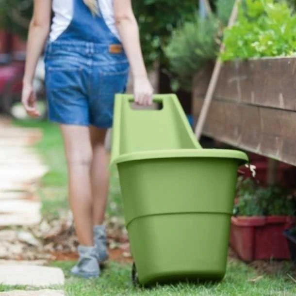 Karutis Keter EASY GO BREEZE 50 L, 231353 pilkai rudas