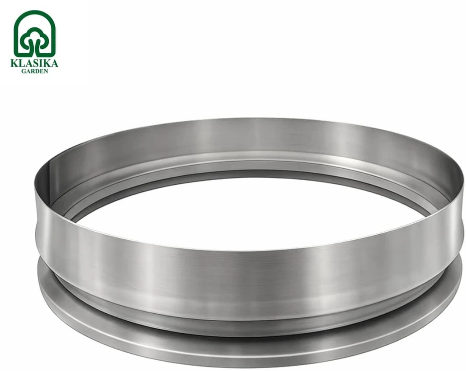 Klasika Garden Metalinis žiedas/užtvarėlė cinkuotas
