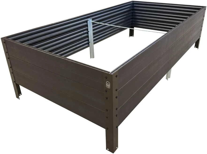 KLASIKA GPPS pakelta lysvė WOODLOOK ruda