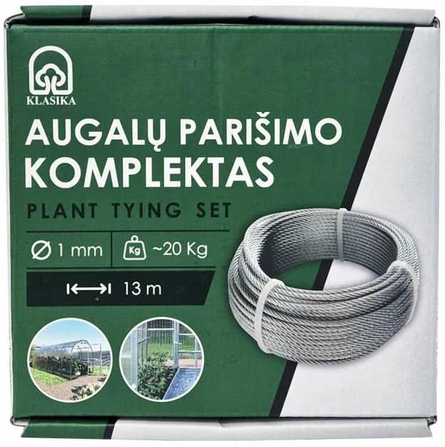 KLASIKA Lietuva Augalų parišimo komplektas 6m.ilgio šiltnamiui