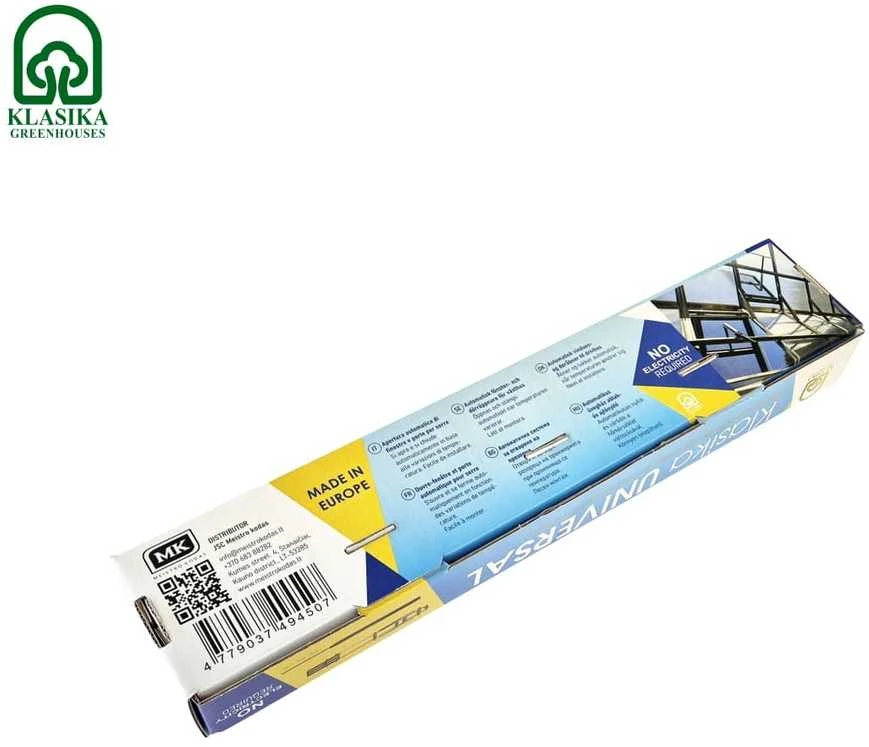 Klasika Greenhouses Klasika UNIVERSAL automatinis šiltnamio langų ir durų atidarytuvas
