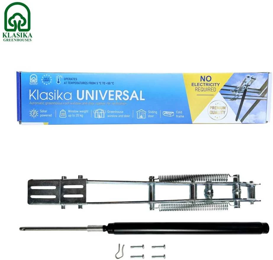 Klasika Greenhouses Klasika UNIVERSAL automatinis šiltnamio langų ir durų atidarytuvas