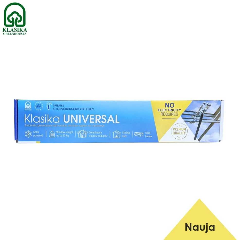 Klasika Greenhouses Klasika UNIVERSAL automatinis šiltnamio langų ir durų atidarytuvas