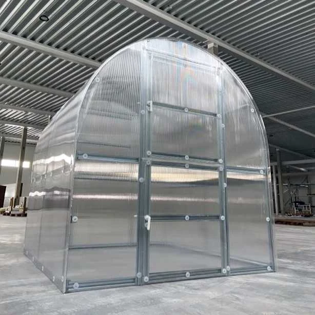 Klasika Greenhouses Šiltnamis KLASIKA Slim - 6 mm storio kanalinis polikarbonatas - 2 x 4 m (8 m²)