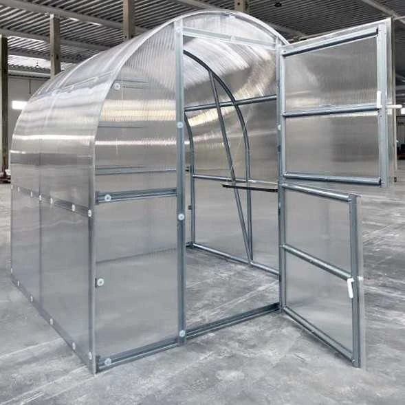 Klasika Greenhouses Šiltnamis KLASIKA Slim - 6 mm storio kanalinis polikarbonatas - 2 x 4 m (8 m²)