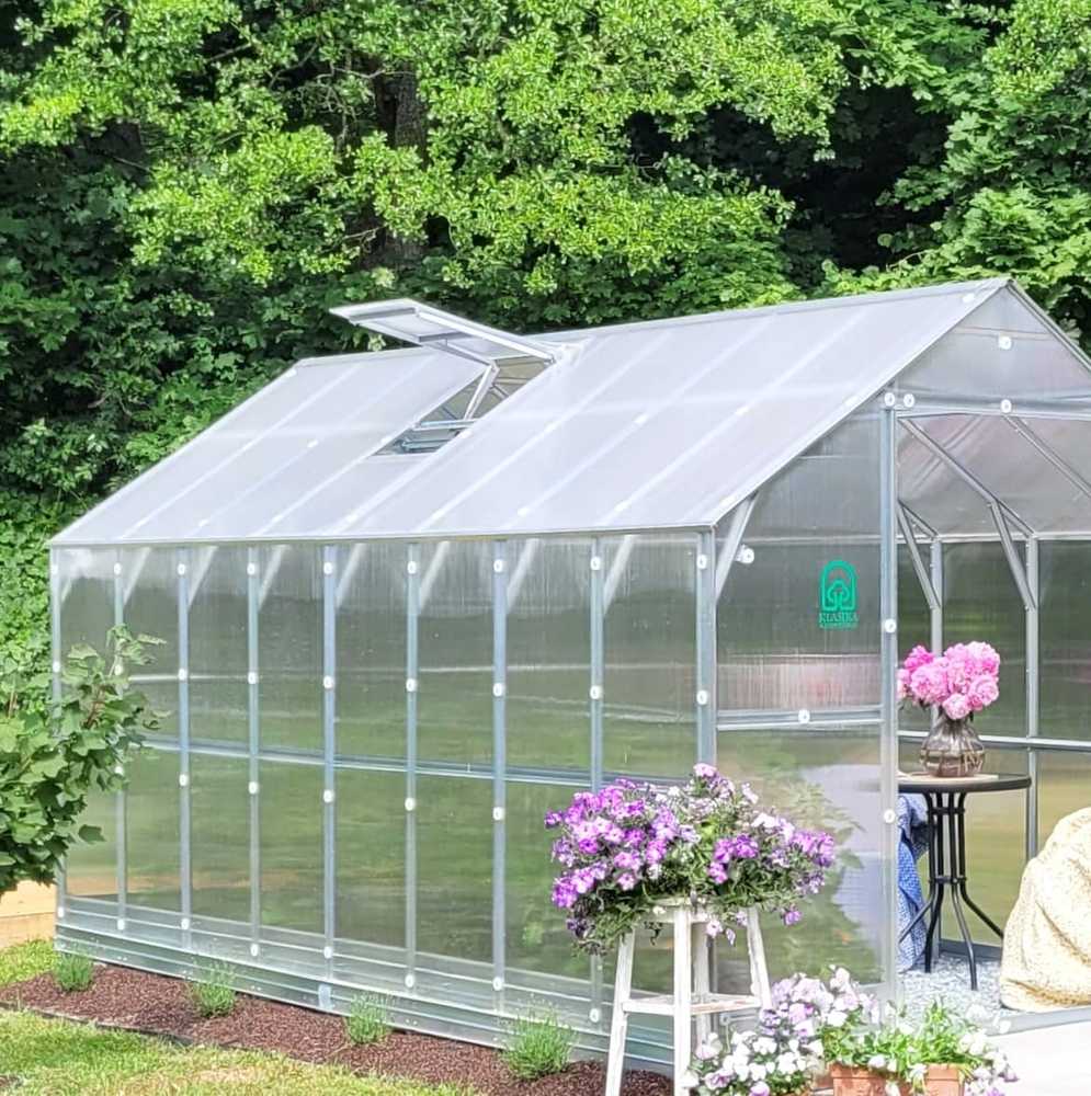 KLASIKA GREENHOUSE Stoglangis/orlaidė KLASIKA*HOUSE su automatiniu atidarytuvu