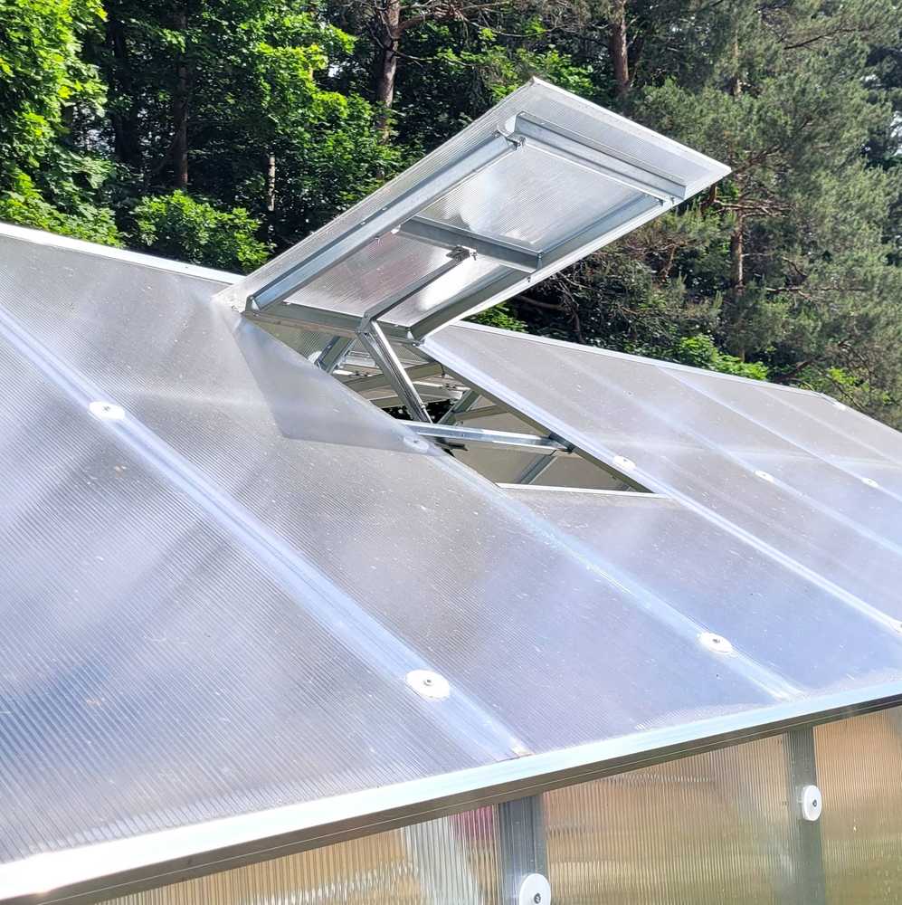 KLASIKA GREENHOUSE Stoglangis/orlaidė KLASIKA*HOUSE su automatiniu atidarytuvu