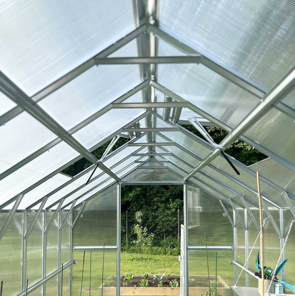 KLASIKA GREENHOUSE Stoglangis/orlaidė KLASIKA*HOUSE su automatiniu atidarytuvu