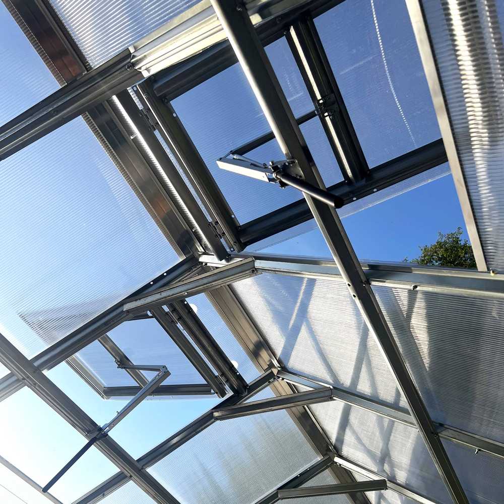 KLASIKA GREENHOUSE Stoglangis/orlaidė KLASIKA*HOUSE su automatiniu atidarytuvu