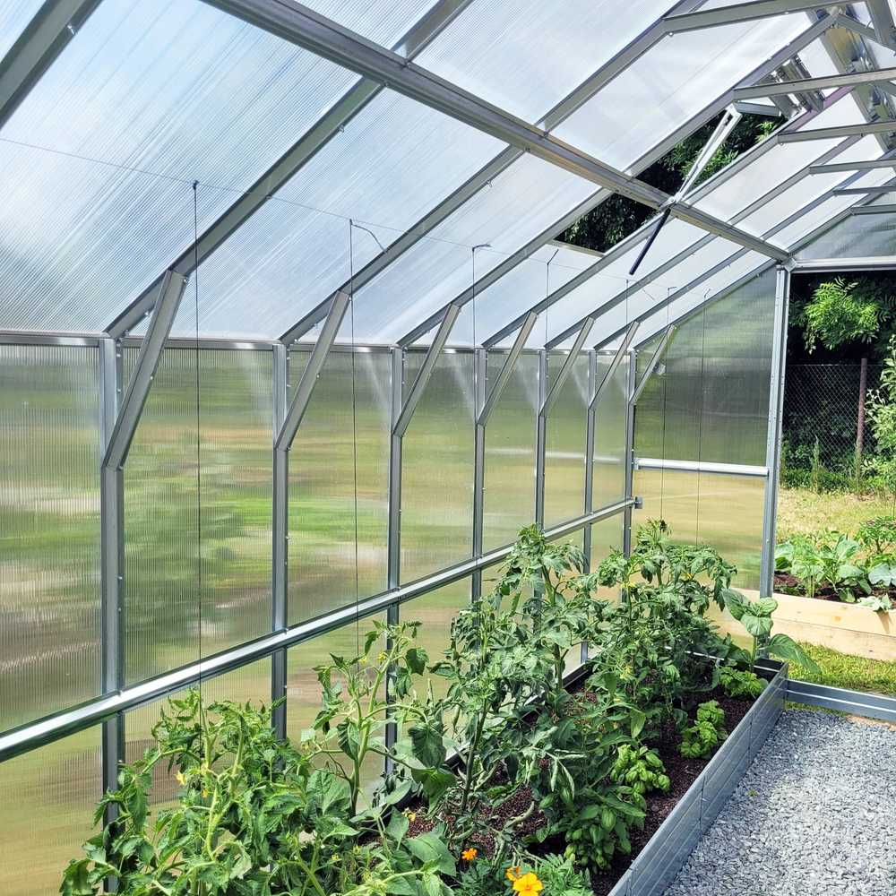 KLASIKA GREENHOUSE Stoglangis/orlaidė KLASIKA*HOUSE su automatiniu atidarytuvu