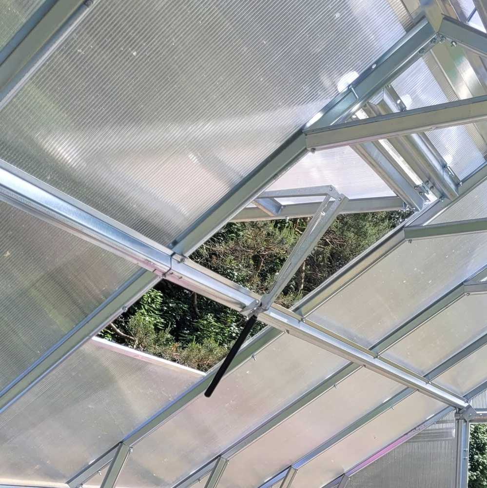 KLASIKA GREENHOUSE Stoglangis/orlaidė KLASIKA*HOUSE su automatiniu atidarytuvu