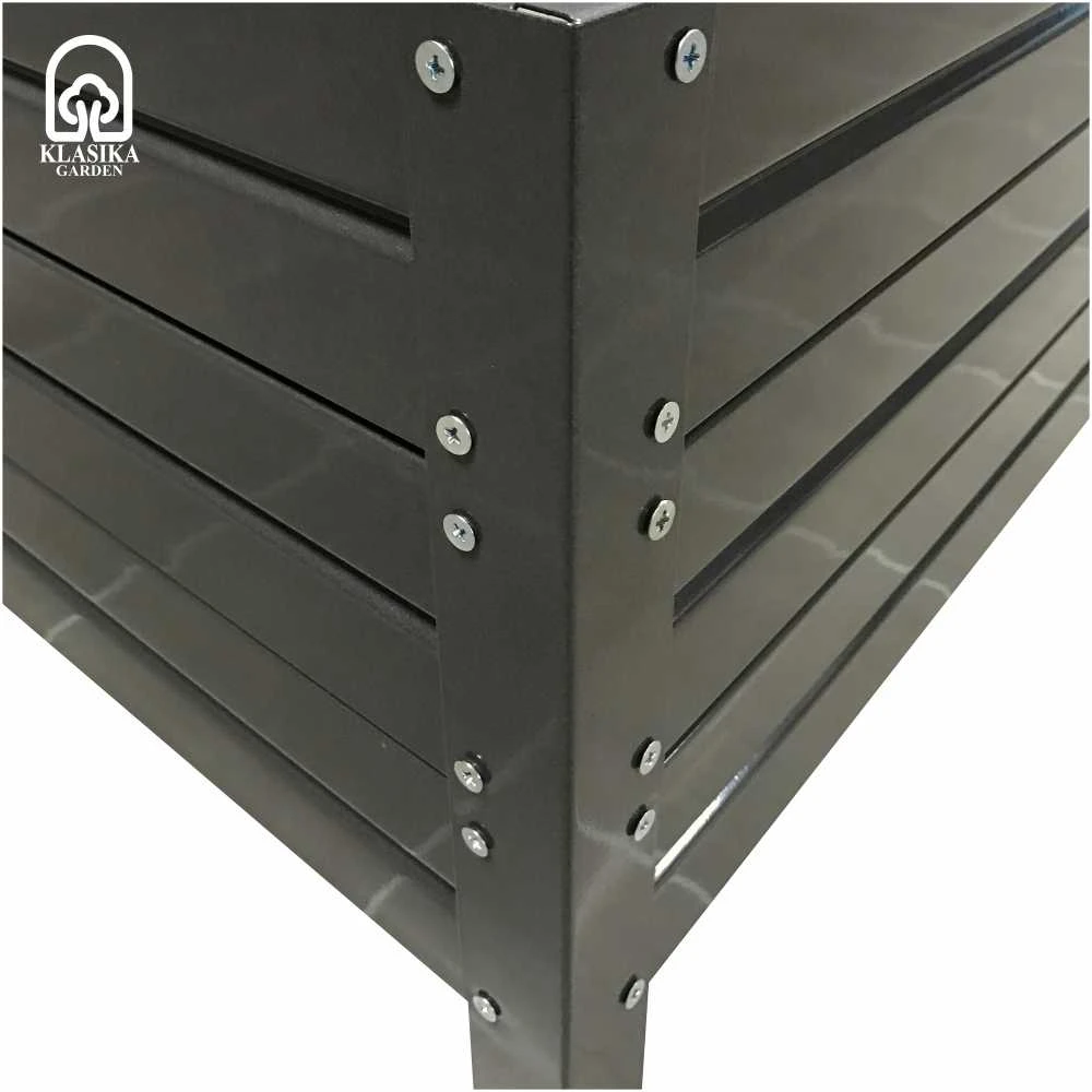 Modulinė pakelta lysvė KLASIKA GARDEN L-forma - RAL 7016