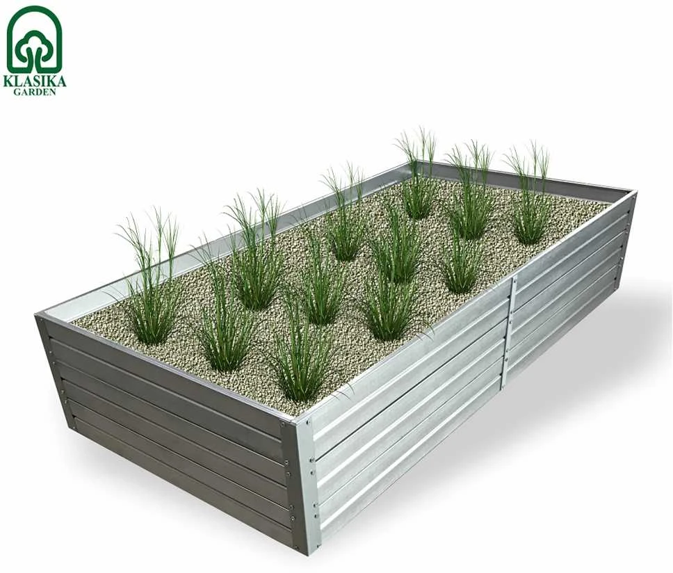 NAUJIENA! Pakelta lysvė KLASIKA GARDEN, cinkuota - 95 x 50 x 10 cm