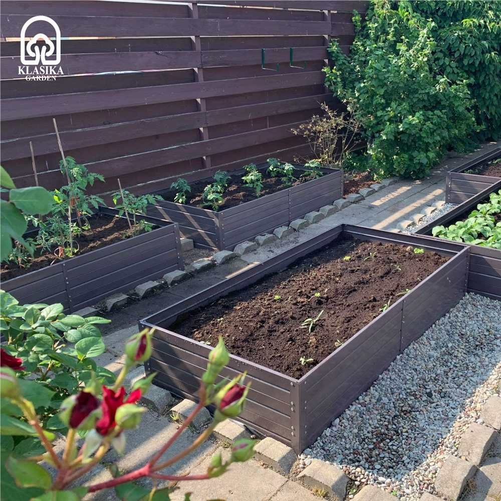 Pakelta lysvė KLASIKA GARDEN, dažyta milteliniu būdu