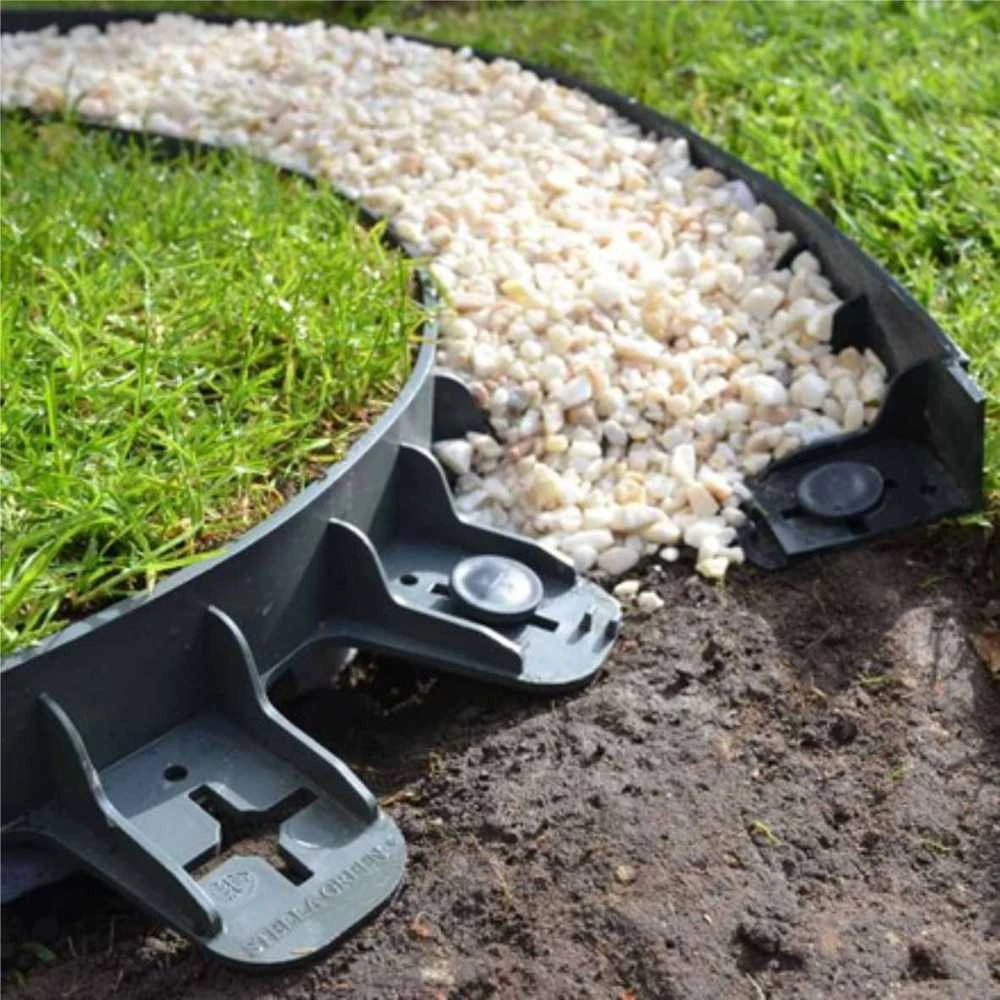 Plastikinis vejos bortas, žalias 80 cm