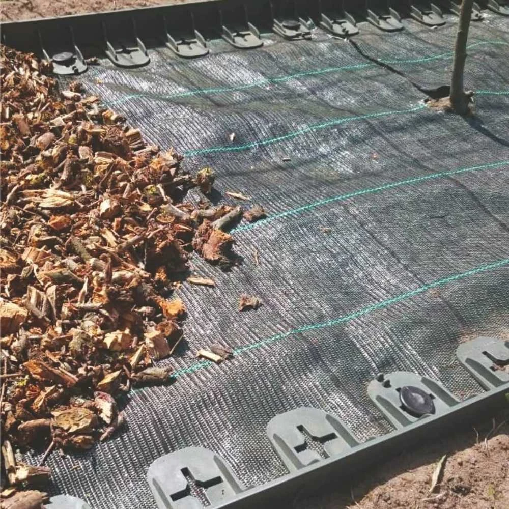 Plastikinis vejos bortas, žalias 80 cm