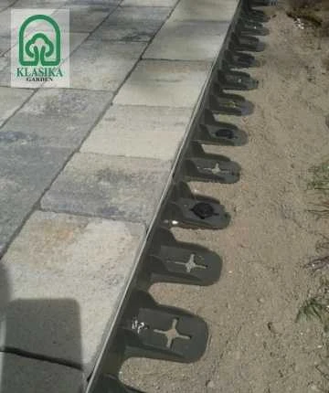 Plastikinis vejos bortas, žalias 80 cm