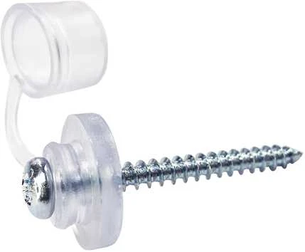 Starkedach Tvirtinimo varžtai į medį, 4,5 x 45mm su sandarinamąja poveržle ir kepurėle, po 100 vnt