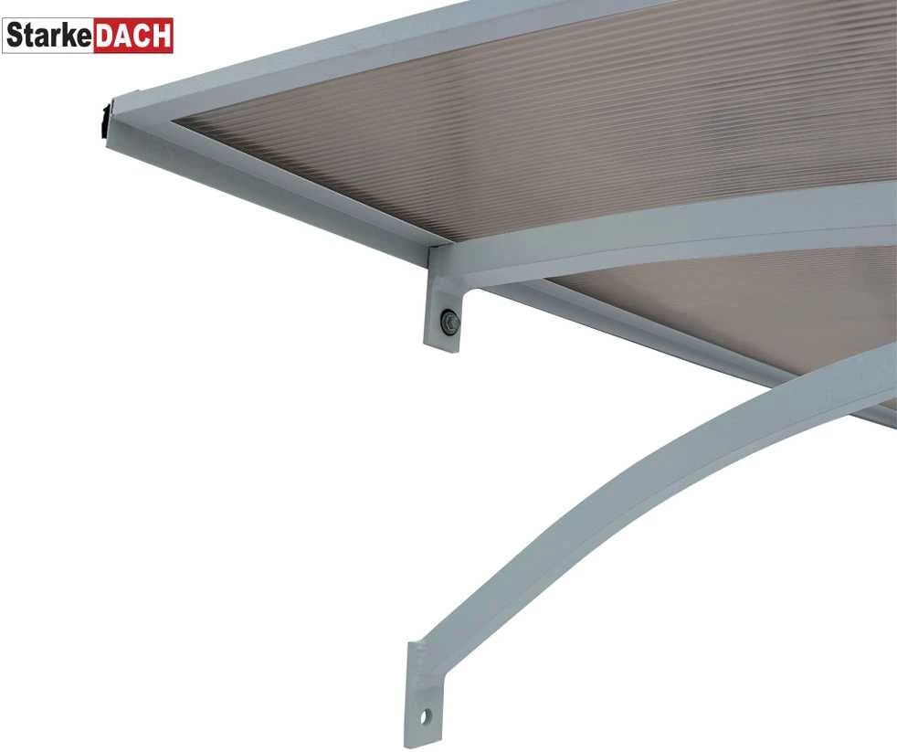 Stogelis STARKEDACH Lenktas L-160 - Pilka konstrukcija / Tonuota danga