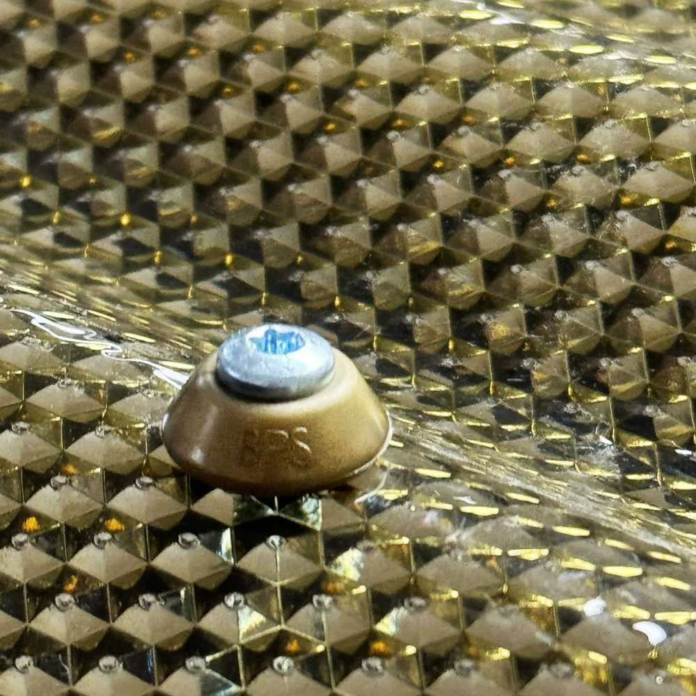 Baltic Plastic Solutions Tvirtinimo varžtai į metalą su tarpine M5 x 40 mm MK PC DIAMONDS (3 spalvos) - Pilka
