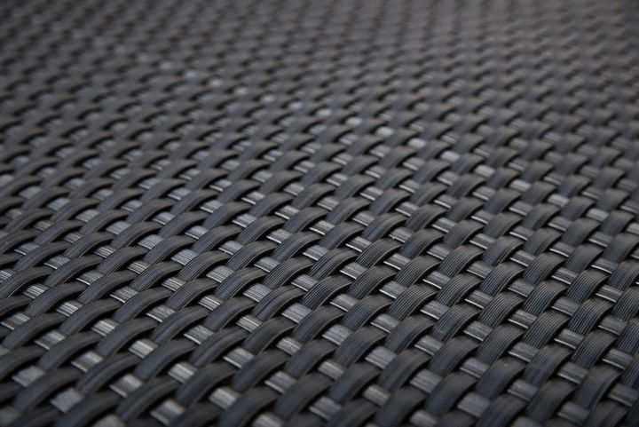 Tvoros juosta MIKKO Rattan 4,75cm x 12,75m, grafitas MK-03