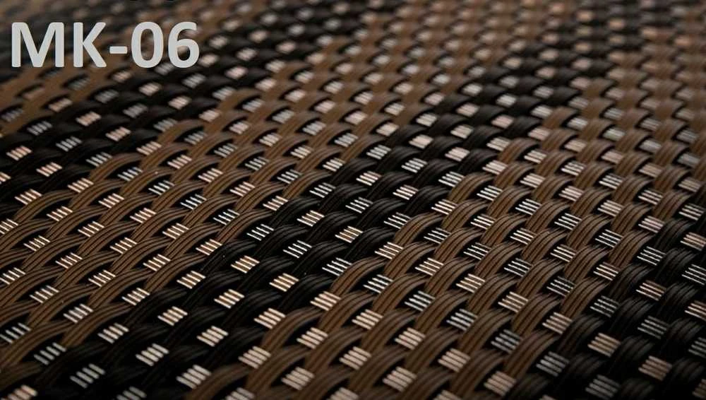 Tvoros juosta MIKKO Rattan 4,75cm x 12,75m, ruda MK-01