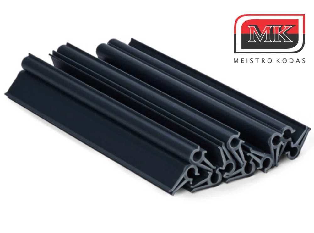 Tvoros juostos klipsai BAUSWERN PREMIUM 190 mm (10vnt) - RAL 6005 (Žalia)