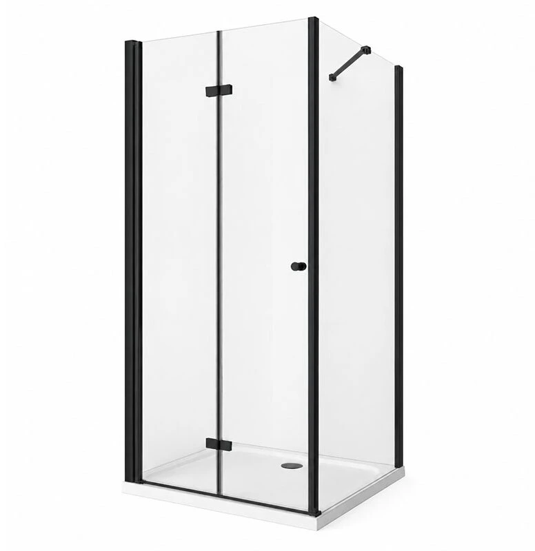Dušo kabina SANREMO Juodas DW 90x90