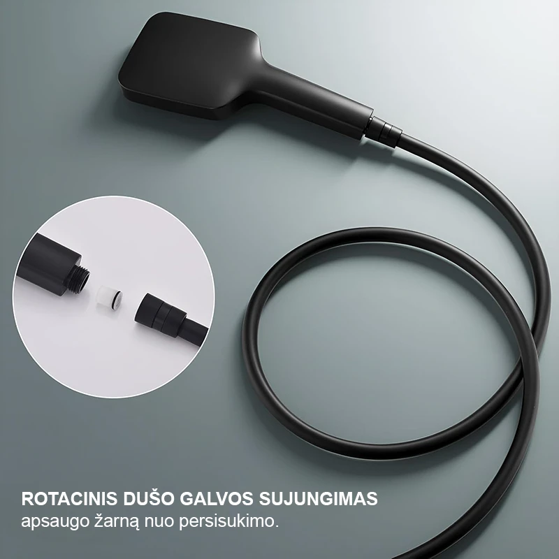 Dušo sistema su termostatiniu maišytuvu HOMELODY 012511