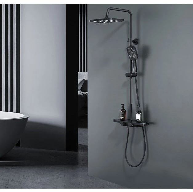 Dušo sistema su termostatiniu maišytuvu HOMELODY 012511