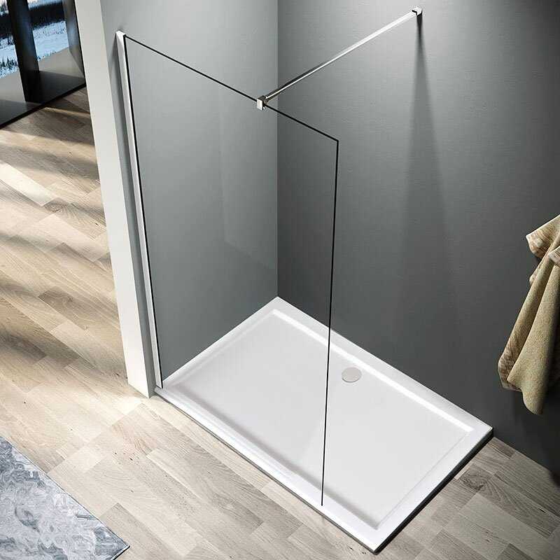 Ocean Dušo sienelė CLEAN 120x200 chrome