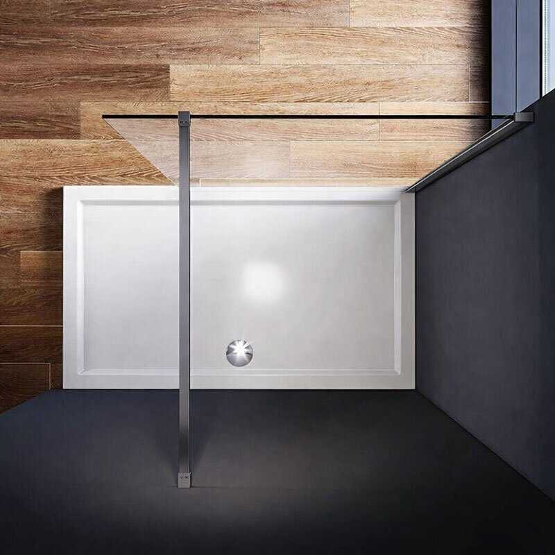Ocean Dušo sienelė CLEAN 90x200 gun pilkas