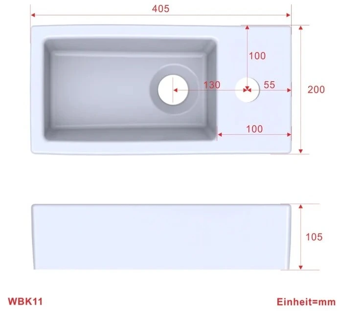 Praustuvas AQUABATOS WBK11 40x20
