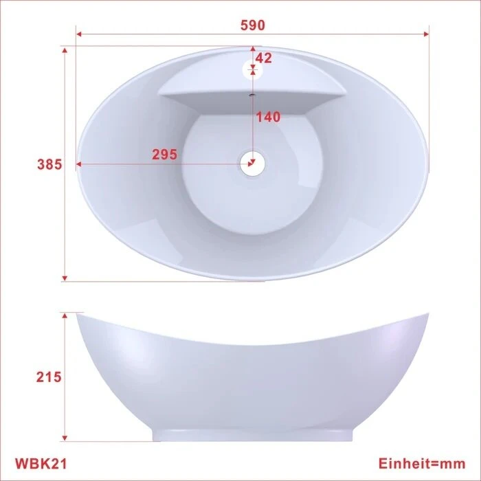 Praustuvas AQUABATOS WBK21 59x39