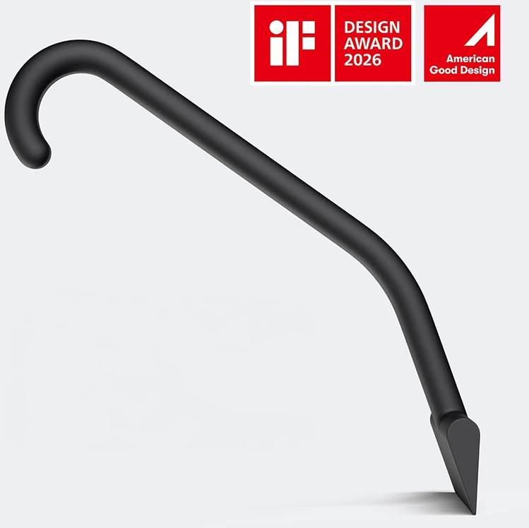 Silikoninis dušo valytuvas DANCEMOON 25 cm, juodas