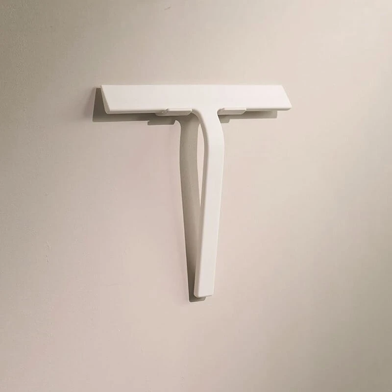 Silikoninis dušo valytuvas MOIN KM 23 cm, baltas