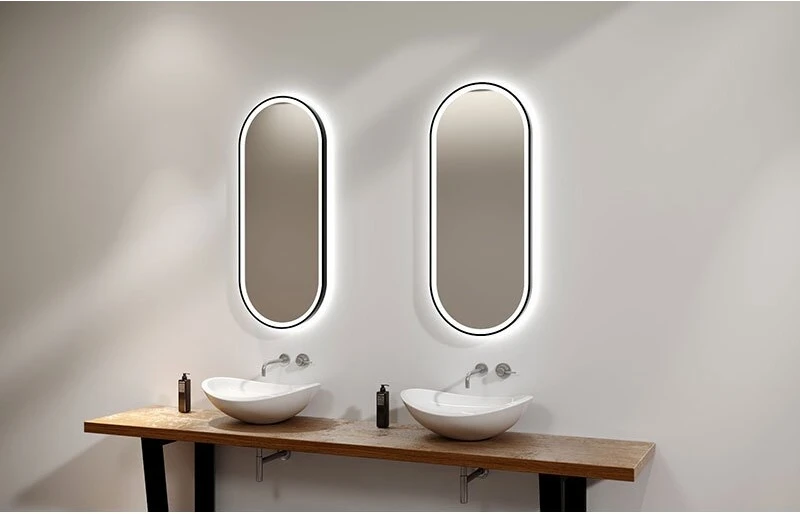 Veidrodis su LED apšvietimu EUROBAD Laura 150