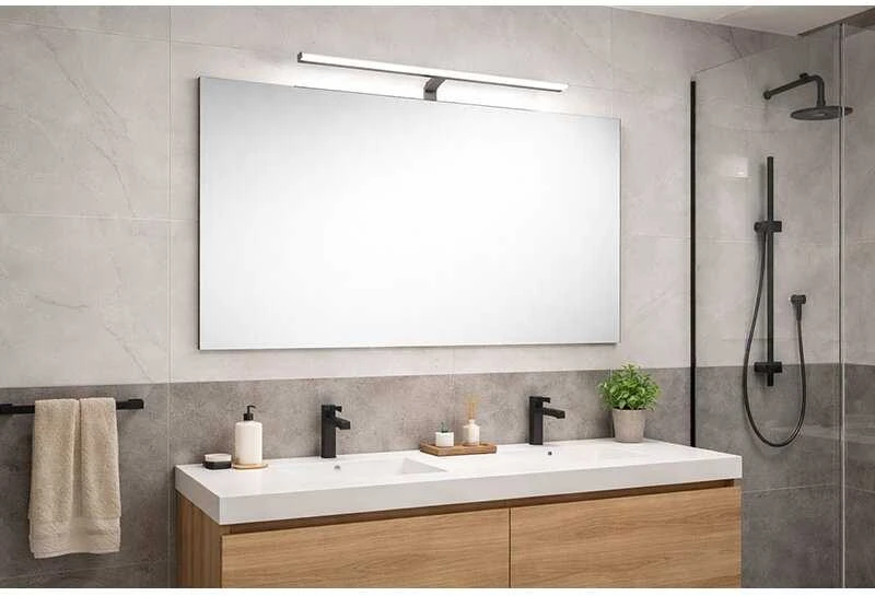 Veidrodis su LED šviestuvu Neron 04493 120x80
