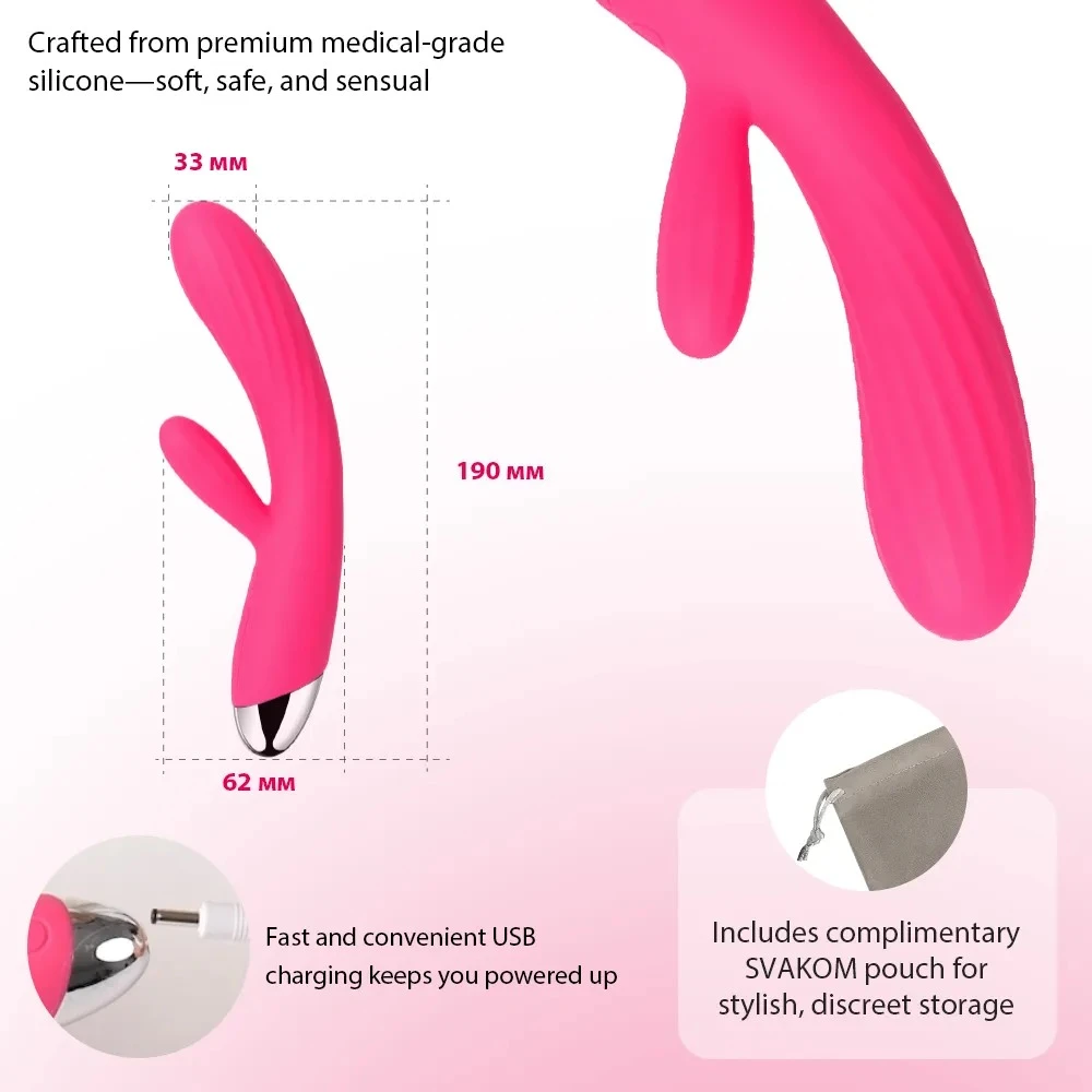 Plum Svakom - Angel Intelligent Warming Vibrator