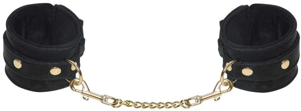 BK Handcuffs Velvet juodas