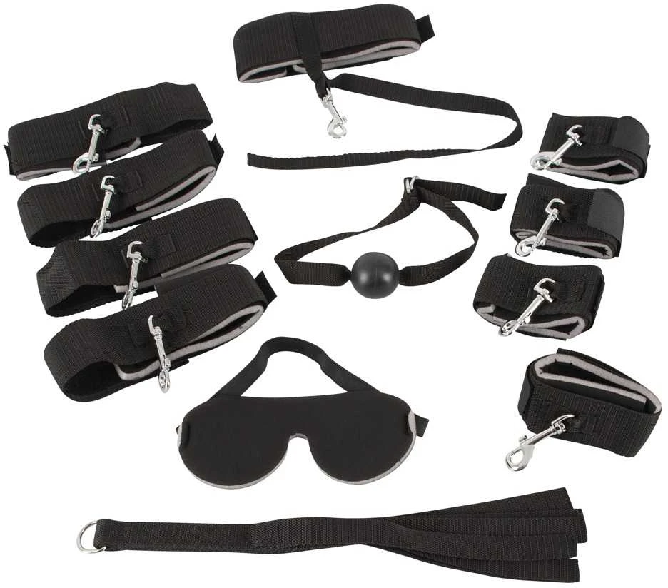 Bondage suvaržymo rinkinys su aksesuarais
