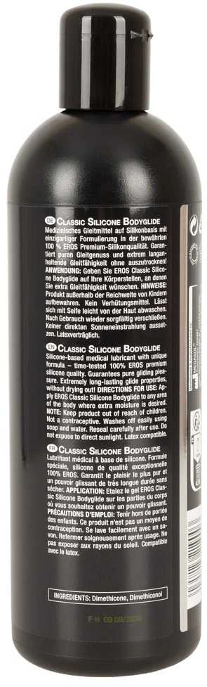 Eros Silicone Bodyglide Silikono pagrindu lubrikantas, 1000 ml
