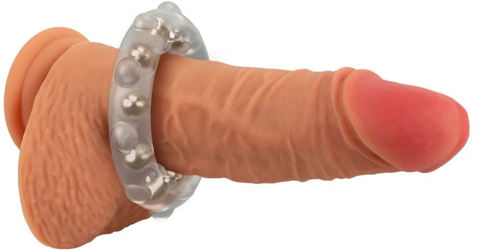 Rebel Cock Ring With Metal Bal