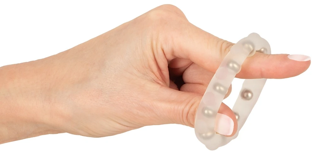 Rebel Cock Ring With Metal Bal