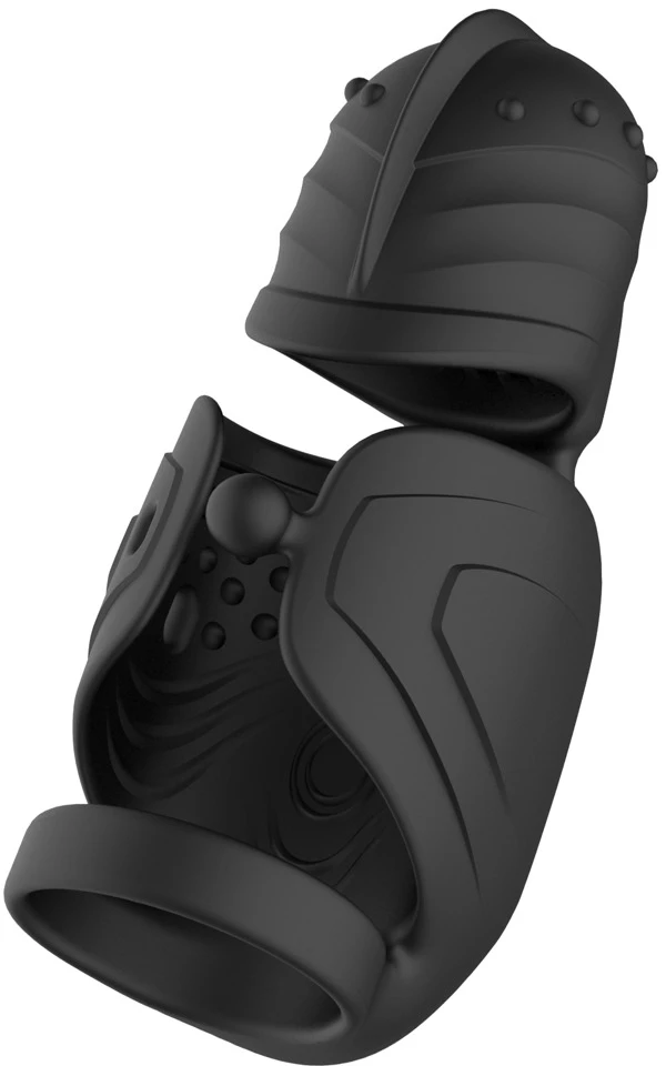 Cock Vibrator with Elliptical Moving Glans Stimulator