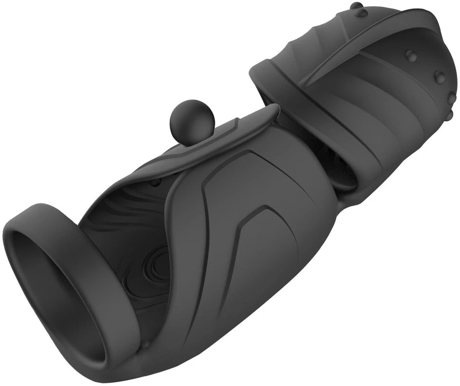 Cock Vibrator with Elliptical Moving Glans Stimulator