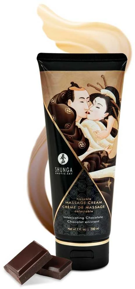 CREAM Shunga - Massage Kreminis Chocolate 200 ml