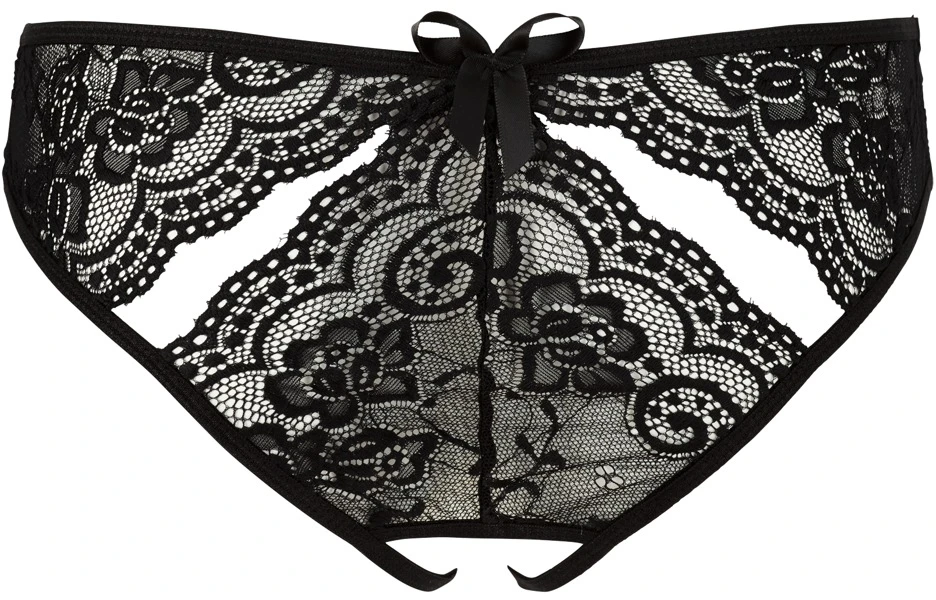 Crotchless Briefs Juodas S
